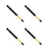 COEOPNC Pack of 4 DWA3PH2IRB 3-1/2-Inch Phillips Number-2 Impact Ready