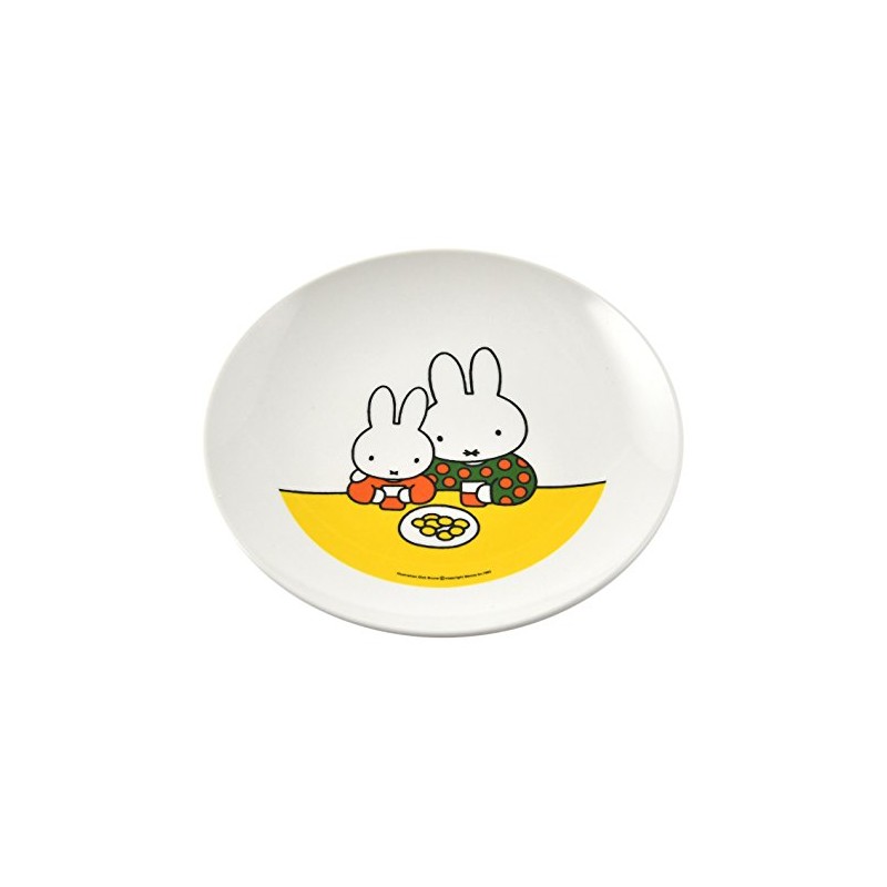 Kanto Plastic Industries RMLC701 Children's Tableware "Miffy" Round Plate CM-6C