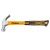 Ingco Claw Hammer, 8 Oz(220g), Drop Forged Head with Fibreglass