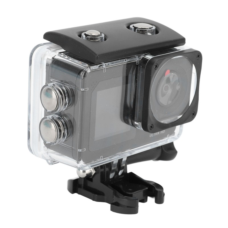 5K30FPS WiFi Action Camera Front and Rear Dual Screen Built