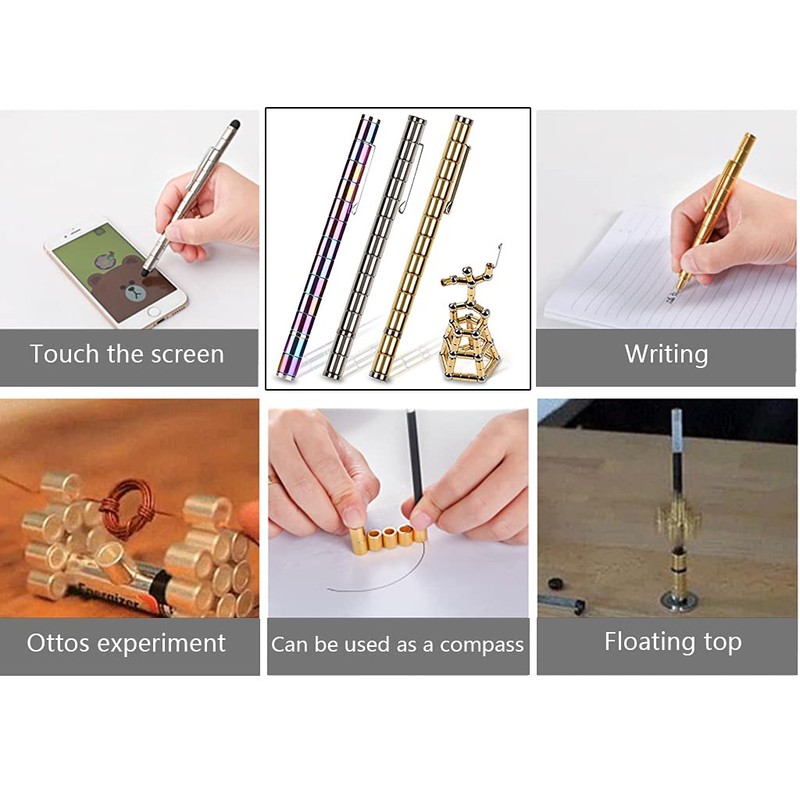 Cool 0.5mm Ballpoint Pen,Fun Stress-Relieving Multifunction Writing Pen Creative Gift
