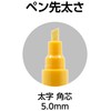Shinwa Sokutei 79310 Super Durable Paint Marker for Construction, Bold