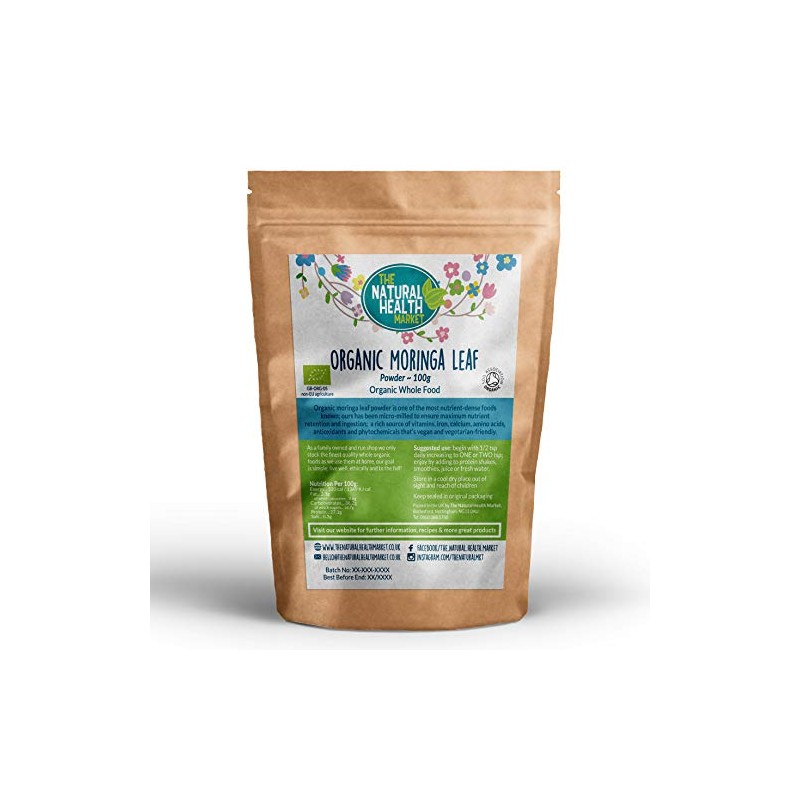 Organic RAW Moringa Leaf Powder - Certified Moringa Oleifera 13