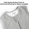 BubblePanda Rayon Made from Bamboo Toddler Sleep Sack with Feet
