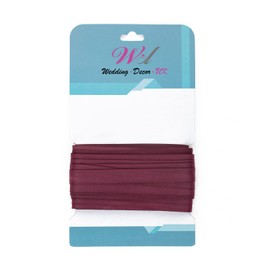 10mm x 10m Burgundy Grosgrain Ribbon (277)