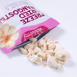 Wholeberry Freeze Dried Mangosteen 2oz Freeze Dried Fruit Snack Perfect for Smoothies, Baking, Yogurt & Tea - 100% Natural Ripe Fruit from Thailand, No Sugar Added - Pack of 2