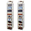 roomtalk 2 Pack Large-Sized Hanging Shoe Organizer 10-Shelf, Sturdy Hanging