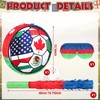 Marspark Soccer Piñata Set with Stick and Blindfold, 12.5"