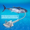 Swimbait - 15 ganchos para cabeza de anzuelo con peso,
