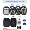 BISKLNDN Hard Carrying Case Compatible with Meta Quest 3S/Quest 3/Oculus