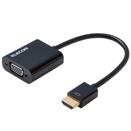 Elecom AD-HDMIVGABK2 Adapter HDMI VGA Black