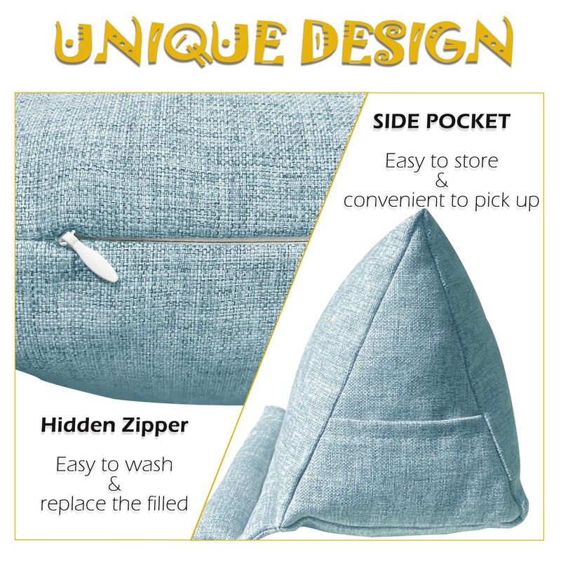 Tablet Holder for Reading in Bed, Pillow Stand Laying Down