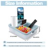 MEKOTRIN Couch Cup Holder Tray for Bed Sofa Organizer, Silicone