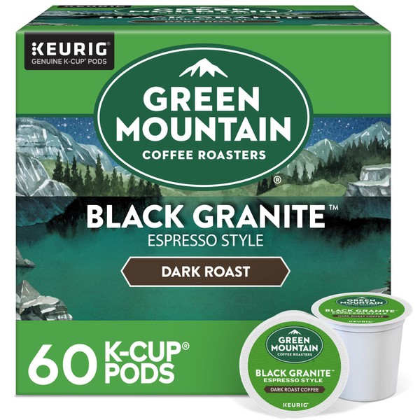 Green Mountain Coffee Roasters Black Granite, Keurig Single Serve K-Cup