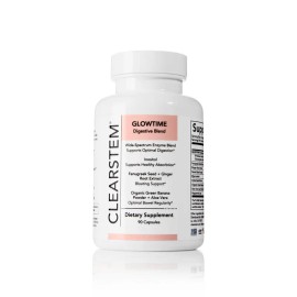 Digestive Enzyme Supplement Capsules, Gut Health Support Formula for Bloating & Digestion, Probiotic & Prebiotic Blend for Daily Digestive Wellness