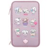 Depesche 12843 TOPModel - Filled 3-Compartment Pencil Case in Purple,