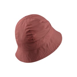 Sterntaler Safari Hat Plain - Safari Hat Made of Organic Poplin with UV Protection 50+ - Unisex Children's Hat Plain - Children's Sun Hat for Optimal Sun Protection, rosewood