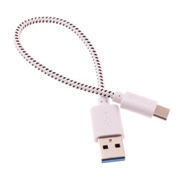 Fonus Short USB Cable Type-C Charger Cord Compatible with Lenovo Idea Tab Pro (2025), Power Wire USB-C Braided Fast Charge