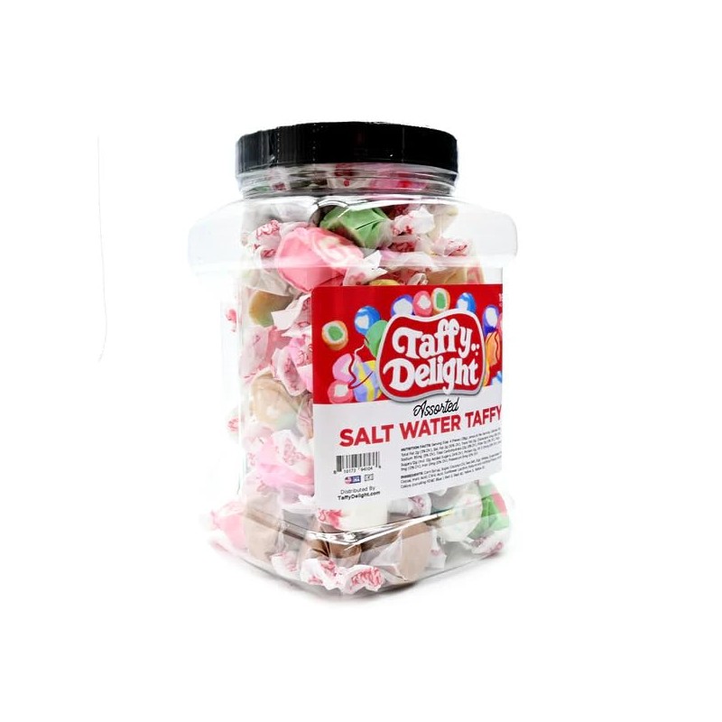 Taffy Delight Salt Water Taffy (16oz, Assorted Mix)