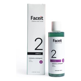 Acido Glicolico Tonico Facial Tratamiento Acne Unificante Faceit 180ml Aclarante Exfoliante Antiacne control sebo