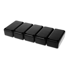 Potting Box & Lid, X 5, Blk, 49X24X16mm, Body Colour Black, Enclosure Material ABS, Enclosure Type Potting Box, External Depth - Imperial 1.91", External Depth - Metric 48mm, External Height - Imperia
