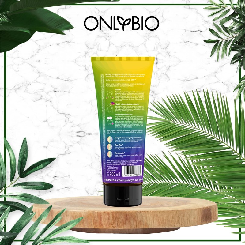 OnlyBio Hair Balance Emollient Conditioner 200ml