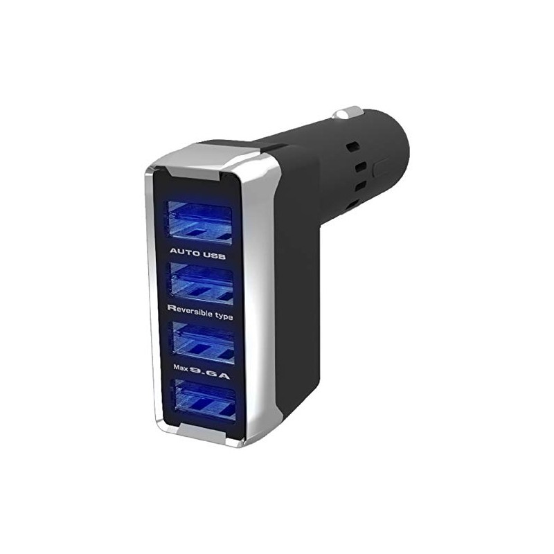 Kashimura NDC-023 DC-9.6A - Reversible USB 4 Ports, Auto Determination,