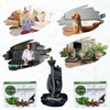 Peppermint Backflow Incense Cones - Total 20 Incense Cones Waterfall