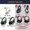 SOULWIT Headband Cover for Bose QuietComfort 45 (QC45)/QuietComfort SE (QC