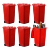 Hammont Mini Trash Can 6-Pack - Mini Trash Can for