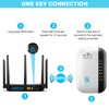 Yakiter WiFi Extender Signal Booster,Amplificador de Señal de Extensores WiFi