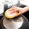 3Pcs Kitchen Dish Sponge Dish Scrubber Scrub Sponges, Non-Scratch Cleaning
