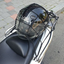 Owner Clan 오토바이 짐고정 그물망 40x40 블랙 Motorcycle Cargo Net 40x40 Black