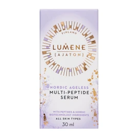 LUMENE Nordic Ageless [Ajaton] Multi-Peptide Anti-Wrinkle Serum | Firms and Smooths Skin with Pro Collagen Peptides & Vitamin B12 | Lightweight and Hydrating | Vegan | 30 ml