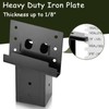 TFMUZERT Elevator Bracket, Deer Stand Brackets 4x4, Deer Blind Bracket