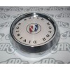 CARS 1971-1987 Buick Chrome Wheel Cap w/ Tri-Shield Plastic Emblem.