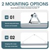 MaxGear Small White Board Aluminum Frame, 14"x11" Double-Sided Hanging Whiteboard