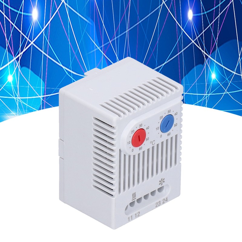 Mechanical Thermostat Adjustable Compact Heating Cooling Temperature Controller Switch for