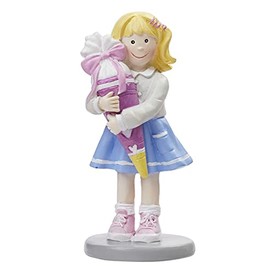 Color-Up Figure Girl with School Cone II, 8.5 cm