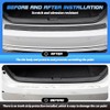 NHHEO Car Rear Bumper Cover Protector, Universal Anti-Scratch Cuttable Bumper