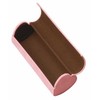 Megan 256701 Women's Metal Hard Durable Glasses Case Cute Heart