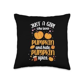 Pumpkin Spice Naturally Flavored Coffee Pods Cereal Cookies Throw Pillow
