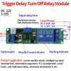 DC 12V Timer Module,Adjustable Timer Delay Turn Off Module Timing