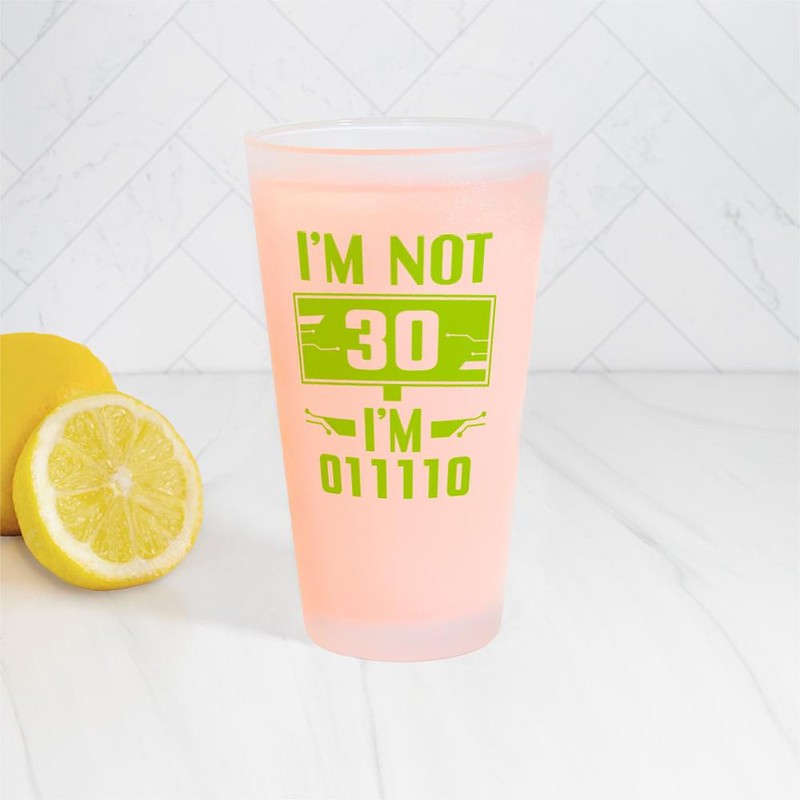 CafePress Cybersecurity Programmer Not 30Th B Pint Glass, 16 oz.