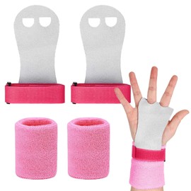 KARELLS Children's Grip Pads, Pull Up Grips for Children, M Grip Pads, Children's Stretching Strap, Gymnastics, Grip Pads, Children's Cross Training Gloves, for Crossfit, Bodybuilding, Calisthenics,