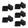 2 2X2 Inch Square Plastic Plug Tubing End Cap 10