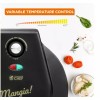 Commercial Chef Maker Pizza Countertop Quesadilla Grill Sandwich Personal Indoor