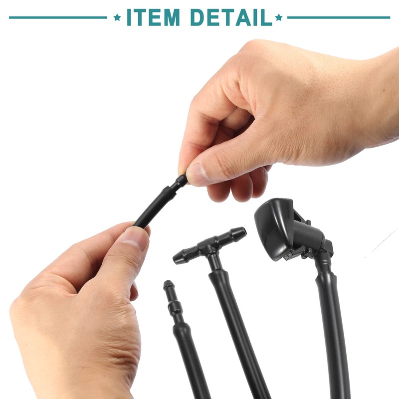 ACROPIX Windshield Washer Nozzle Kit for GMC Compatible with Saturn