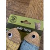 Unbranded Fish Feather Cat Toy 1ea 2pk-Brand New-SHIPS N 24