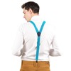 Suspenders Men - Elegante - Clip ajustable liso recto por